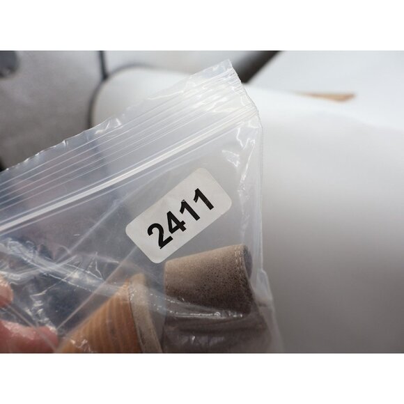 Paul Green Cayanne Beige Tan Shimmer Peep Open Toe Sandal Heel Bootie Size 9.5 - Picture 12 of 12